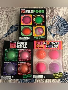 Needoh lot. Includes all 3